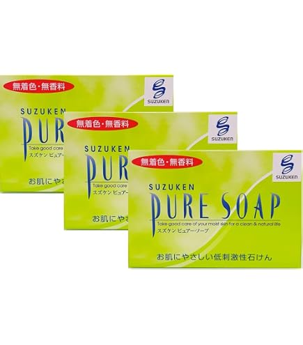 Amazon | スズケン 高純度透明石けん 382-001626 ピュアー・ソープ