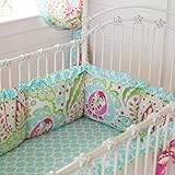 Carousel Designs Kumari Garden Crib Bumper by Carousel Designs