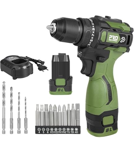 Amazon | 2in1電動工具, 21V 2in1 リチウムドリル電動ドライバー多機能