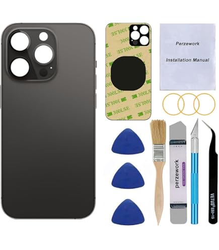 Amazon.co.jp: Perzework OEM リアバックガラス iPhone 14 Pro Max 6.7