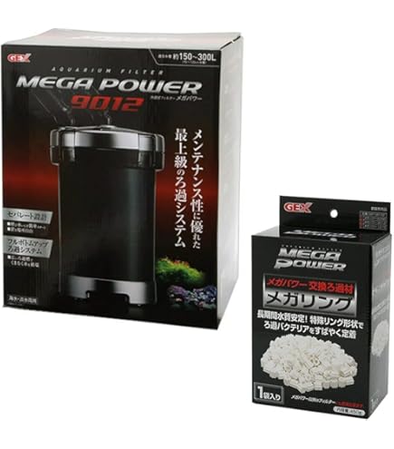 Amazon | GEX メガパワー 9012 ウールパッド6枚付き 水槽用