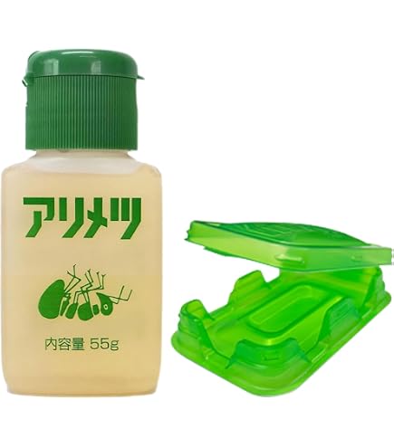 Amazon.co.jp: アリ専用 殺虫剤 アリメツ 55g 2個セット (専用皿2個×2