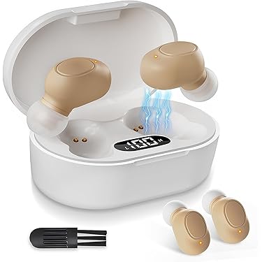 集音器 16チャンネルHDサウンド 5段階音量調節機 39900円の品 TOHOTAIYO 集音器 音声拡張器 イヤホン 軽量 小型 両耳用 縦型