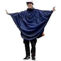 Amazon.co.jp: [フェアウェザー] Packable Rain Poncho パッカブル