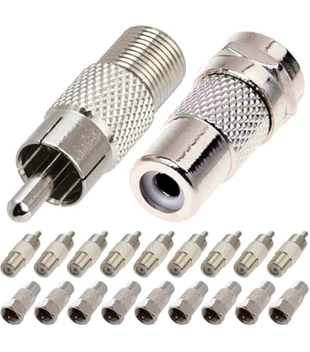 RCA.オスジャック同軸ケーブルコネクタビデオアダプタ Amazon | TNP BNC to RCAアダプタケーブル(6フィート) – BNCオスto RCA