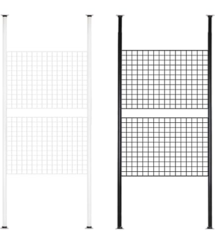 Amazon｜ディスプレイ ネット 白 W90cm 【 メッシュパネル ワイヤー
