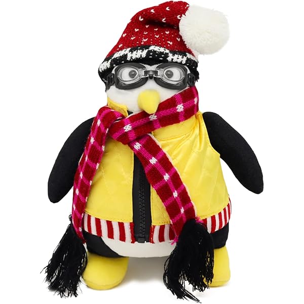 hugsy stuffed penguin