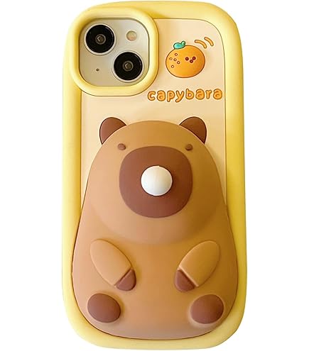 Amazon.co.jp: YAKVOOK おもしろい 3D シリコンケース iPhone 14用