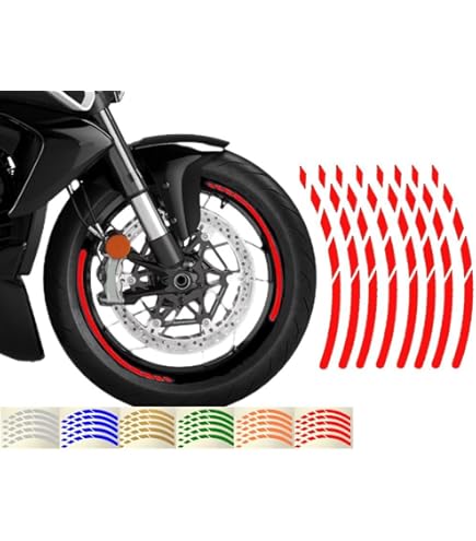 Amazon | A.P.O(ｴｰﾋﾟｰｵｰ) ネイキッドスタイル リムライン (赤