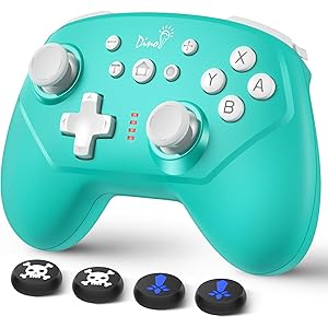 Switch コントローラー DinoFire スイッチ コントローラー 無線 Bluetooth 接続 任天堂swit…