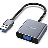 BENFEI USB 3.0 - VGA アダプター、USB 3.0 - VGA オス - メスアダプター Windows 11、Windows 10、Windows 8.1、Windows 8、Windows 7 用 (Mac には対応しません)
