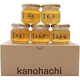 はちみつ専門店【かの蜂】 国産 蜂蜜 お試し 5個 セット （レンゲ・みかん・百花・そよご・もち）各90g
