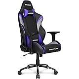 AKRACING ゲーミングチェア デスクチェア パープル 紫 OVERTURE 高耐久PUレザー 180度リクライニング 在宅 リモート 5年保証