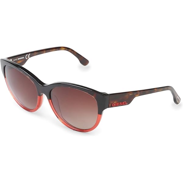Amazon.co.jp: Diesel DL0221 サングラス - ダークハバナフレーム