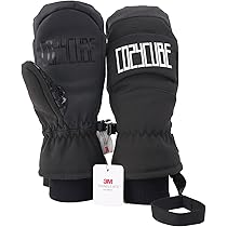 COZYCUBE ブラック ミトンスタイルグローブ　大人子供用リストガード付き 61l5Ni9xlYL._AC_UL210_SR210,