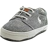 Ralph Lauren Layette Bal Harbour Repeat ベビー 米国 2 グレー ローファー [並行輸入品]