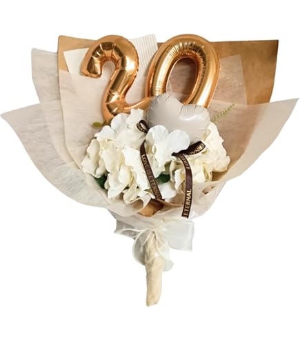 Amazon | 【名入れ可】 お祝い バルーンブーケ 雅 ギフト 花束 女性