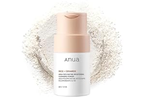 ANUA (アヌア) ライスブライトニング酵素洗顔パウダー40g 洗顔パウダー 毛穴 黒ずみ 角質ケア トーンアップ 酵素パック アルブチン ビタミン 乾燥肌 混合肌 スキンケア 韓国洗顔 韓国コスメ【公式・正規品】