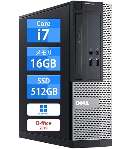 Amazon.co.jp: 【整備済み品】 DELL デスクトップPC OptiPlex 3060 SFF