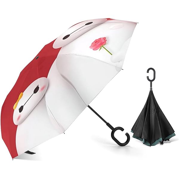 Amazon | シナモンロール 人気 日傘 雨傘 逆折り式傘 兼用 8本骨