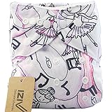 iZiv新生児1厚いおむつ付きオーガニック幼児防水/調整/再利用可能/洗えるポケット布おむつのフィット赤ちゃん0.5-3歳（音楽）