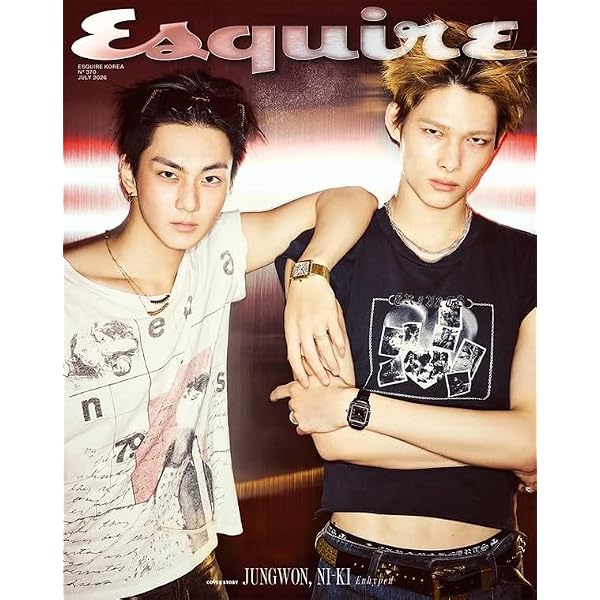 Amazon.co.jp: [NI-KI Ver.] 韓国雑誌 Esquire (エスクァイア) 2024年
