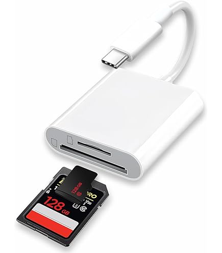 Amazon.co.jp: 【2026 MFi認証品】Type-Cカードリーダー SDカード