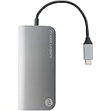TUNEWEAR ALMIGHTY DOCK C2 マルチ USBハブ Ethernet 4K Mini DisplayPort スペースグレイ TUN-OT-000042