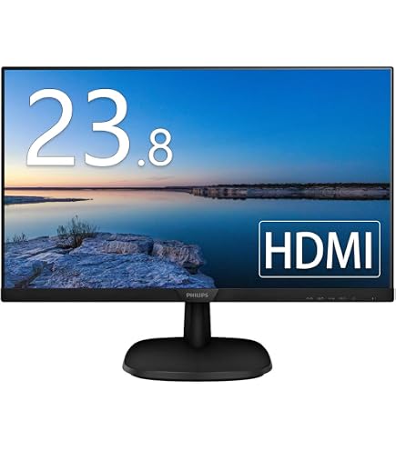 Amazon.co.jp: Philips(フィリップス) 23.8型ワイド 液晶ディスプレイ