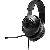 JBL Quantum 100 Wired Gaming Headset Black