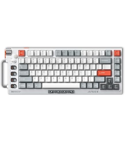 NuPhy FIELD75 HE メカニカルキーボード 本体 英語配列 nuphy Field75 HE Wired Magnetic Switch Gaming Keyboard,83 Keys PC