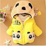 New Panda Cartoon Winter Jacket for Kids -4T