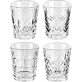 ピュアセミ ショットグラス 50ml 4個セット / PURE SEMI GLASS クリア ガラスグラス エスプレッソグラス 焼酎グラス ウイスキー ブランデー