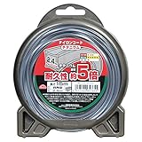 セフティー3 刈払機用 チタニウムナイロンコード 15m 四角型 2.4mm幅