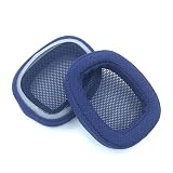 イヤーパッド ヘッドセットカバー for Logitech G433 G233 G-pro G533 G231 G331 イヤーマフ 交換用 (ブルー)