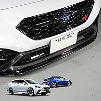WRX stiフロントアンダースポイラー 手渡し限定 スバルWRXに持ち込みSTIフロントアンダースポイラーを取り付け