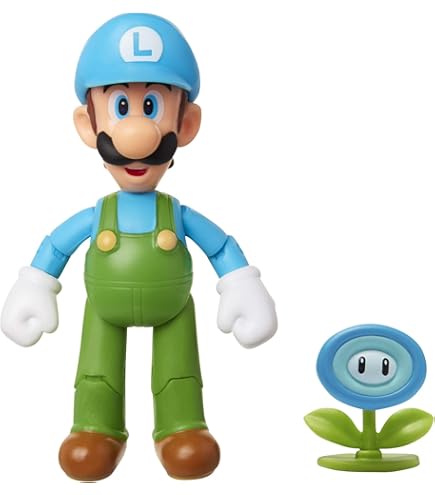 Amazon.co.jp: スーパーマリオ アクションフィギュア 4インチ アイス