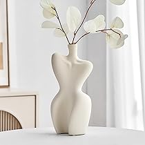 AMPHORA WHITE (midium) 花瓶 flowervase-