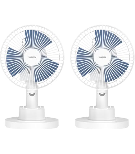 Amazon.co.jp : [山善] 【2台セット】 クリップ 扇風機 卓上