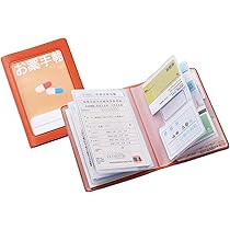 Amazon.co.jp: [Zstyle] 【オレンジ】HC-85-OR お薬手帳ケース 窓付き