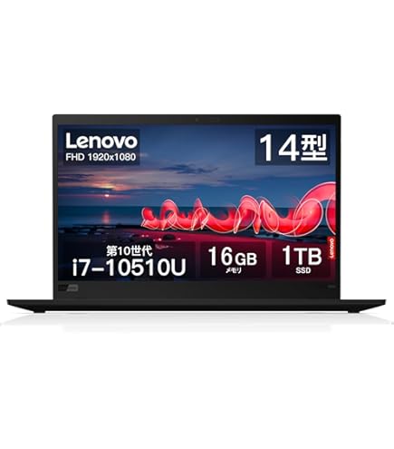 Amazon.co.jp: レノボ ThinkPad X1 Carbon gen6,14インチ ノート  