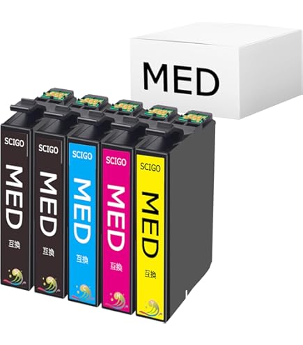 Amazon.co.jp: (ZCEMED5KT) ゼクーカラー | 互換品(エプソン