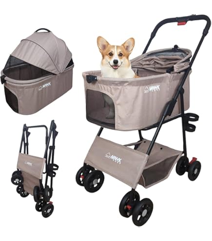 Amazon.co.jp: LPOTIUS ペットカート 軽量 折りたたみ 対面式 2way 犬