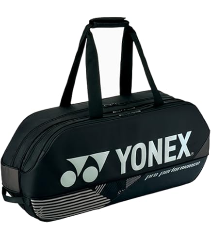 YONEX ヨネックス　プロパフォーマンス　トーナメントバック　ブラック ブルー YONEX ヨネックス ラケットバッグ ラケット2本収納可能