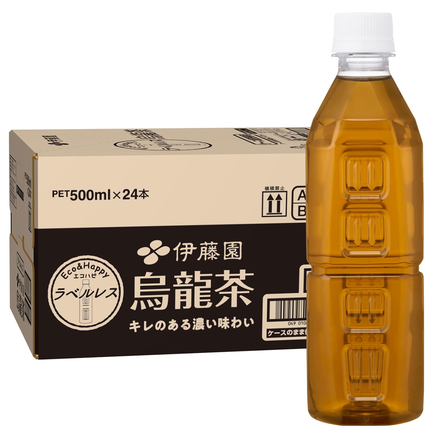 【タイムセール】【1,480円（定期便1,406円）】 伊藤園 烏龍茶 ラベルレス 500ml×24本