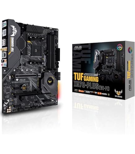 Amazon | ASUS AMD AM4 X570 搭載 ATX マザーボード TUF GAMING X570