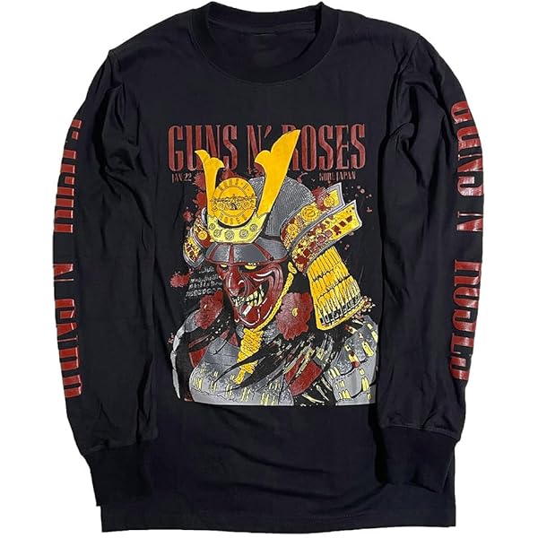 Amazon | [GOLDEN ROCK T] ガンズ・アンド・ローゼズ tシャツ