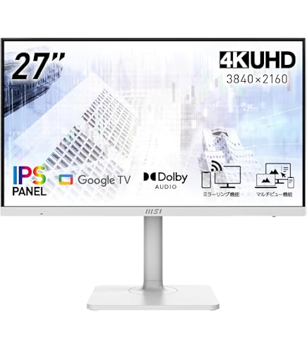 Amazon.co.jp: LGエレクトロニクス 27SR75U-W MyView Smart Monitor 