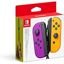 Switch - Joy-Con Pair Controller (Neon Purple/Neon Orange
