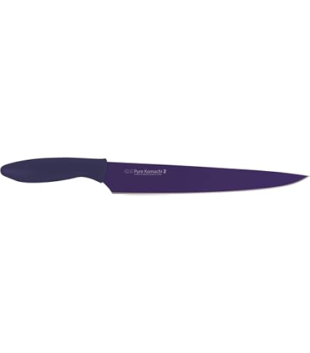 Amazon | Pure KOMACHI 2 料理包丁と鞘 グレー 6インチ | 手研ぎの日本